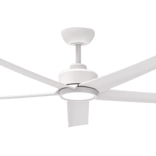 VENTILADOR + LAMPARA LED (ECO10120B / BLANCO) + CONTROL REMOTO / 3 TONOS DE LUZ