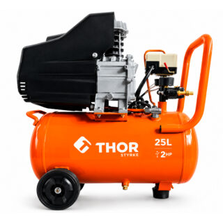 COMPRESOR DE AIRE 25L - 115 PSI / 7.3 CFM - 2 HP THOR