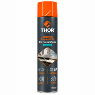 ESPUMA EXPANDIBLE DE POLIURETANO THOR STYRKE – 750 ML